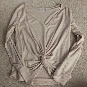 Dry goods Ribbed tie top